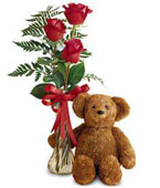 USA Best Sellers USA,,:Bear & Rose Bud Vase