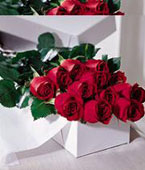 USA Thanks USA,,:The FTD?One Dozen Boxed Roses