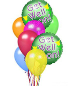 USA Get Well USA,,:Get Well Balloon Bouquet