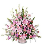 USA Sympathy USA,,:The FTD Leaf & Petals? Basket