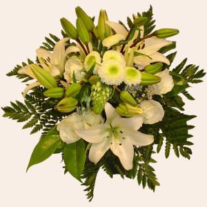 Ireland flower :Purity Bouquet (Normal)