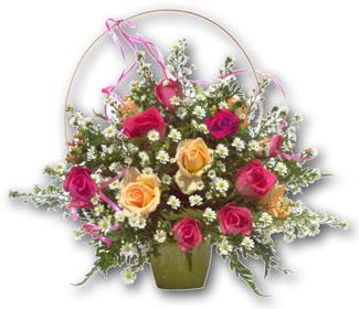 India Gift Baskets India,,India:Rose Basket