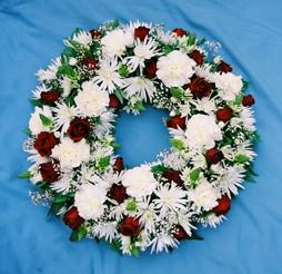 India Wreath India,,India:Red Wreath