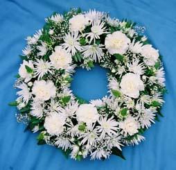 India Wreath India,,India:White Wreath