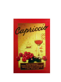 Denmark Chocolates Denmark,:Box of chocolate candies Capriccio