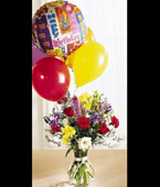 Singapore Birthday Singapore,:Colorburst  Birth Day Arrangement