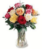 Romania Roses Romania,,Romania:One Dozen Assorted  Roses