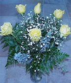 Romania Roses Romania,,Romania:6 Yellow Roses Roses