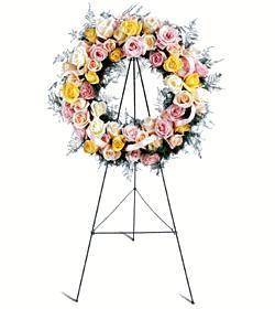 Roses Sympathy Wreath