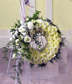 Italy Sympathy Italy,:Sympathy White wreath