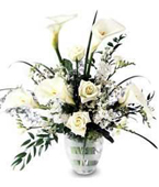 Cambodia White Flowers Cambodia,:New White Callas Bouquet