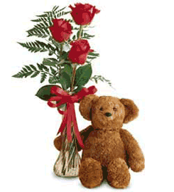  Bangladesh Flower Bangladesh Florist  Bangladesh  Flowers shop Bangladesh flower delivery online  Bangladesh:3 Roses & Teddy